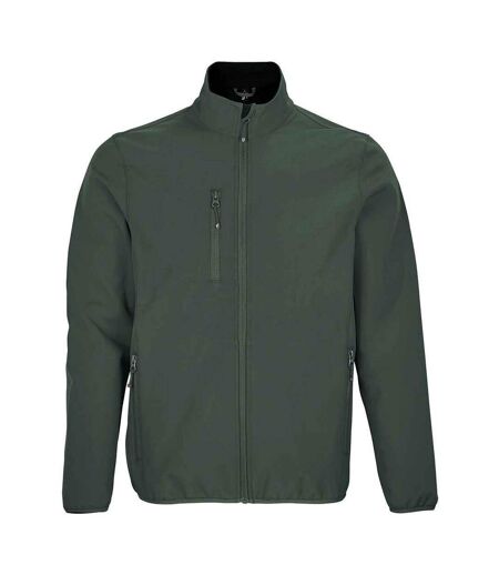 SOLS Mens Falcon Recycled Soft Shell Jacket (Forest Green) - UTPC5029