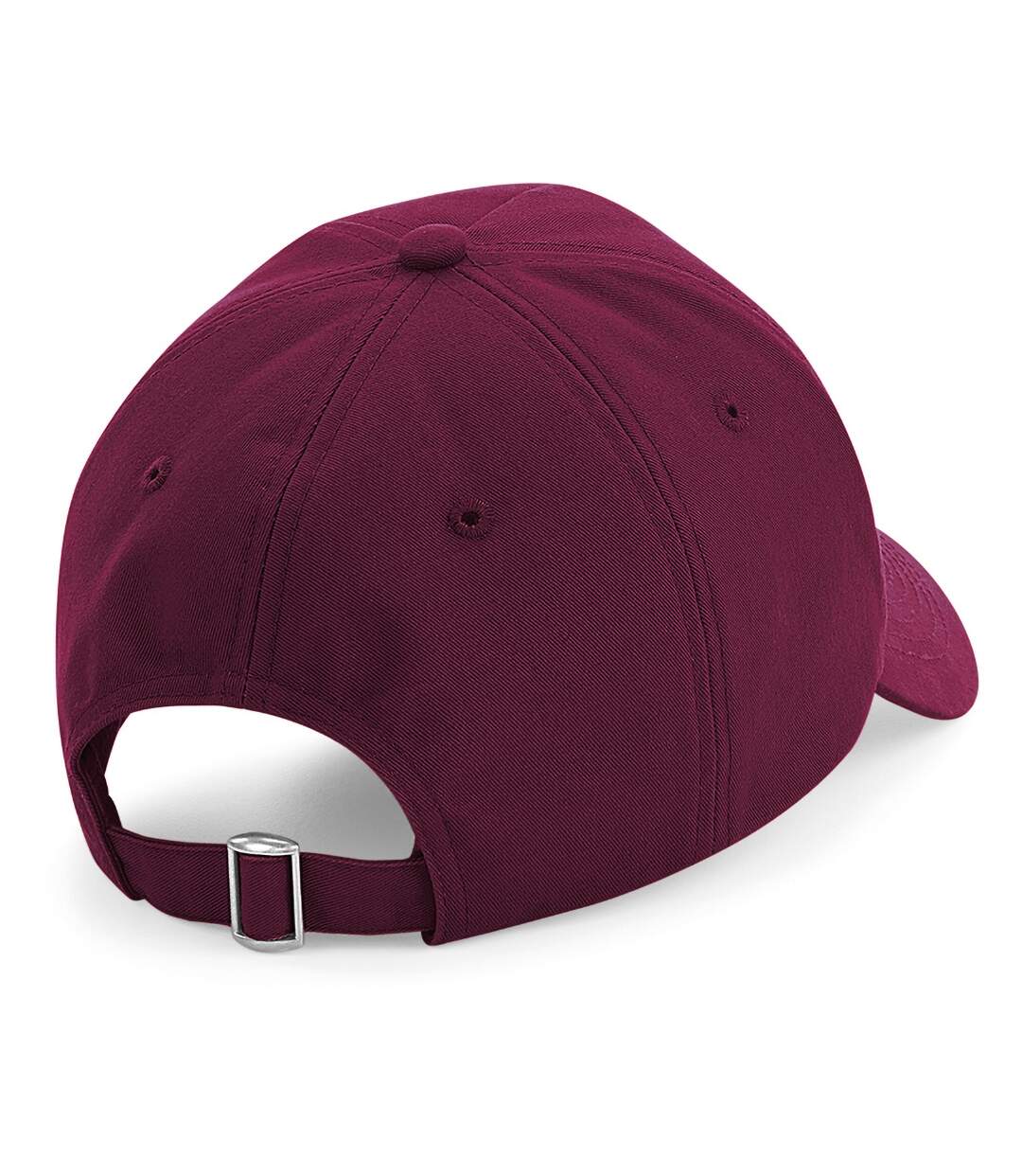 Casquette authentic unisexe bordeaux Beechfield