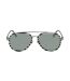 Calvin Klein Unisex Adults Striped Sunglasses (Black/White) (One Size) - UTUT823
