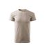 T-shirt Basic Homme Gris Clair Malfini-1