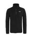 Mens Glacier Fleece Quarter Zip Sweatshirt Black The North Face-2