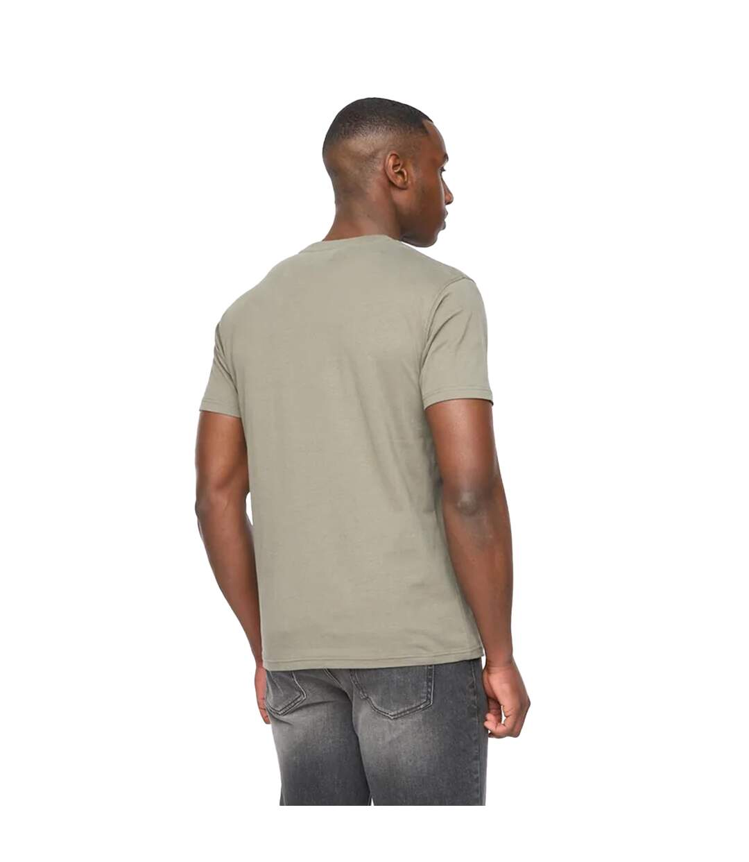 Mens pittifore t-shirt olive Duck and Cover-2