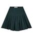 Womens/ladies Jupe Embroidered Logo Mini Skirt Green Lacoste-1