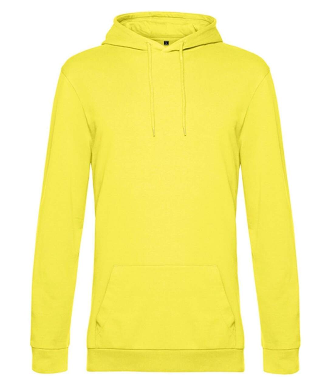 Sweat-shirt à capuche - Unisexe - WU03W - jaune solar-2