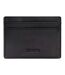 Leather Card Holder One Size Black Firetrap-3