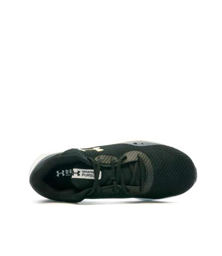 Chaussures de running noir/doré homme under armour charged pursuit 3
