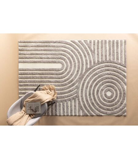 Tapis Déco Nikita 200x290cm Gris