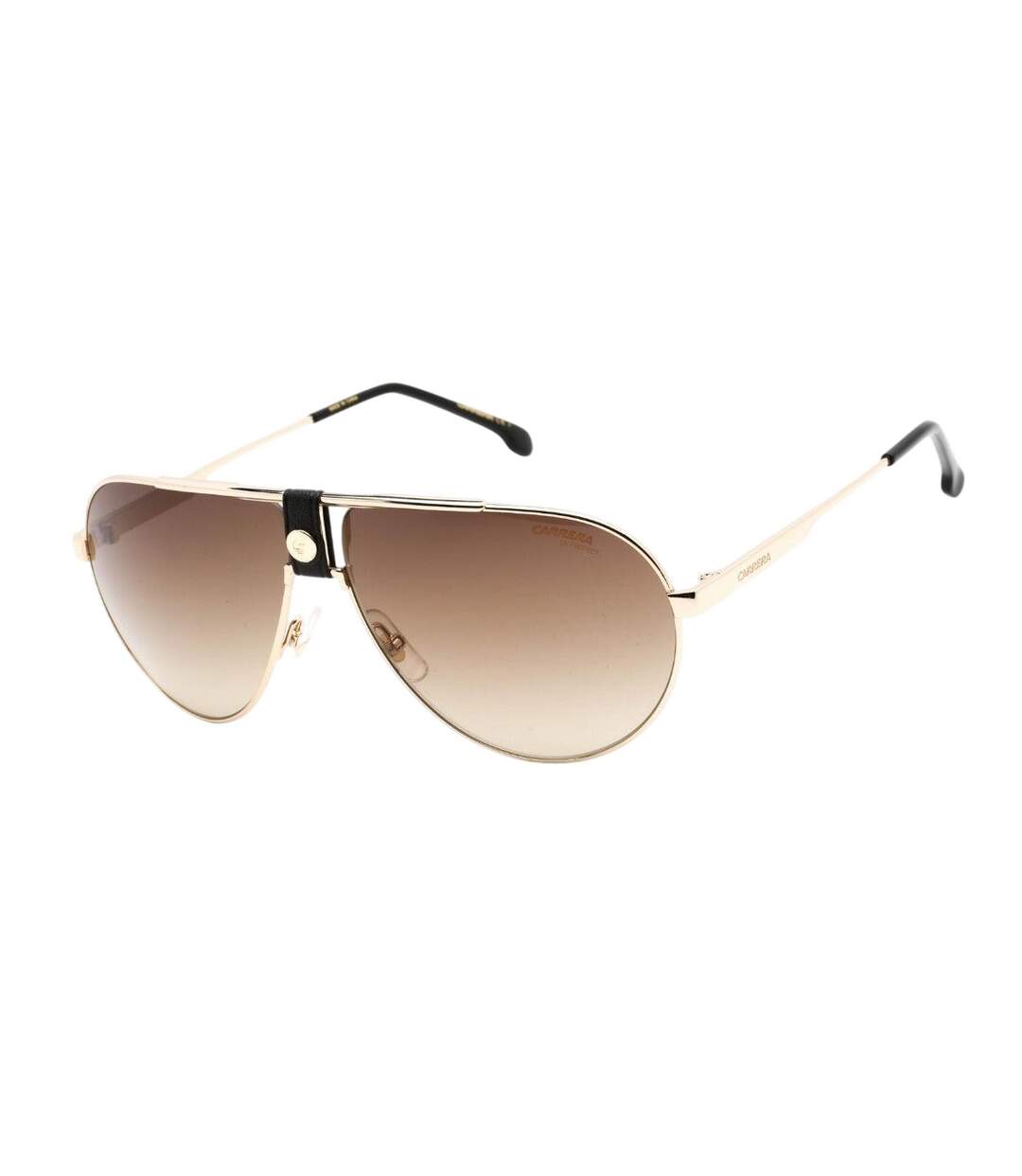 Lunettes De Soleil Motif/style Dégradé Homme Taille Unique Marron Jaune Or Carrera-2
