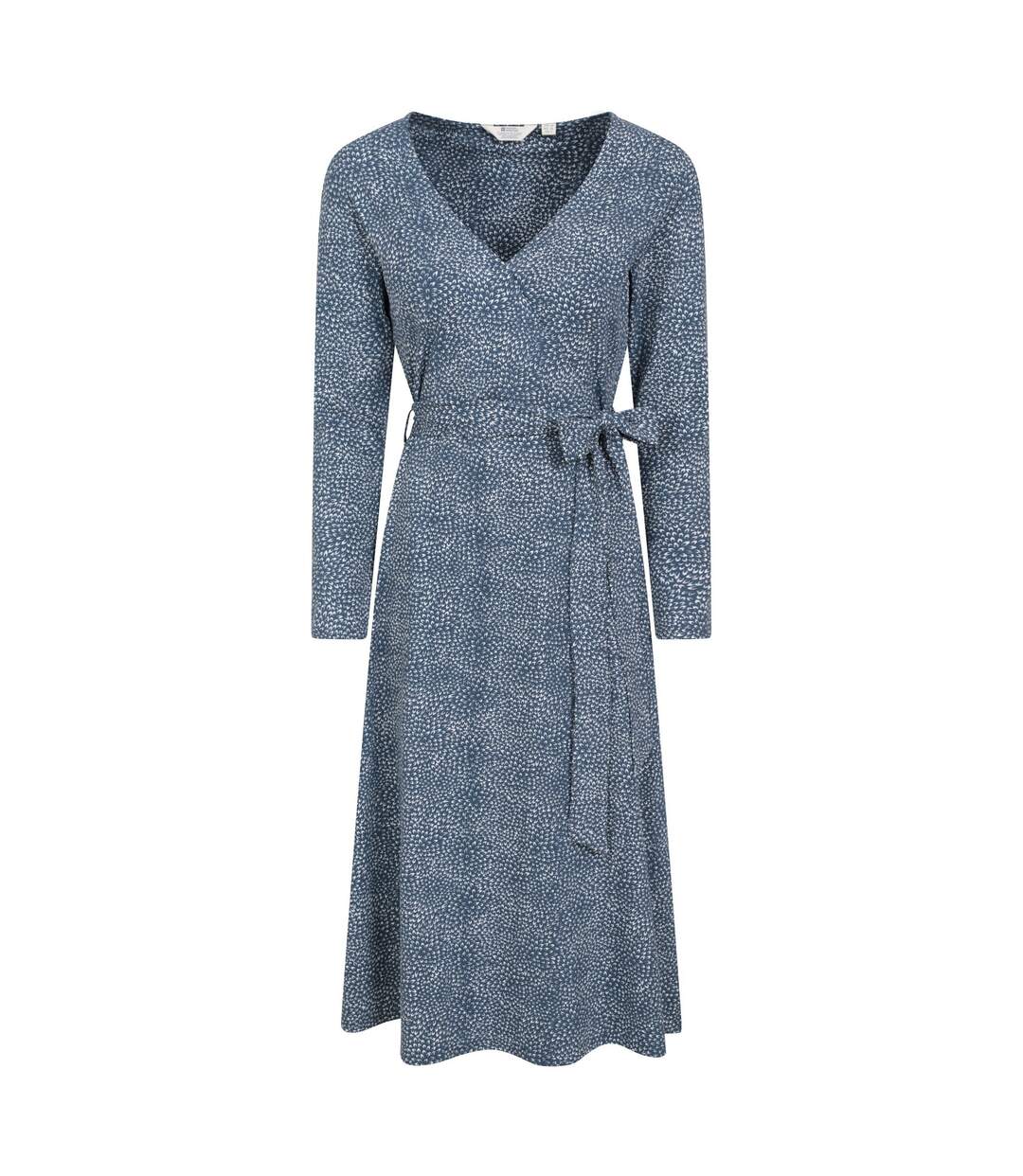 Robe mi-longue santorini femme bleu foncé Mountain Warehouse-1