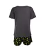 Ensemble De Pyjama Court Manches Courtes Motif/style Avocat You Complete Me Femme Gris Keanu-2