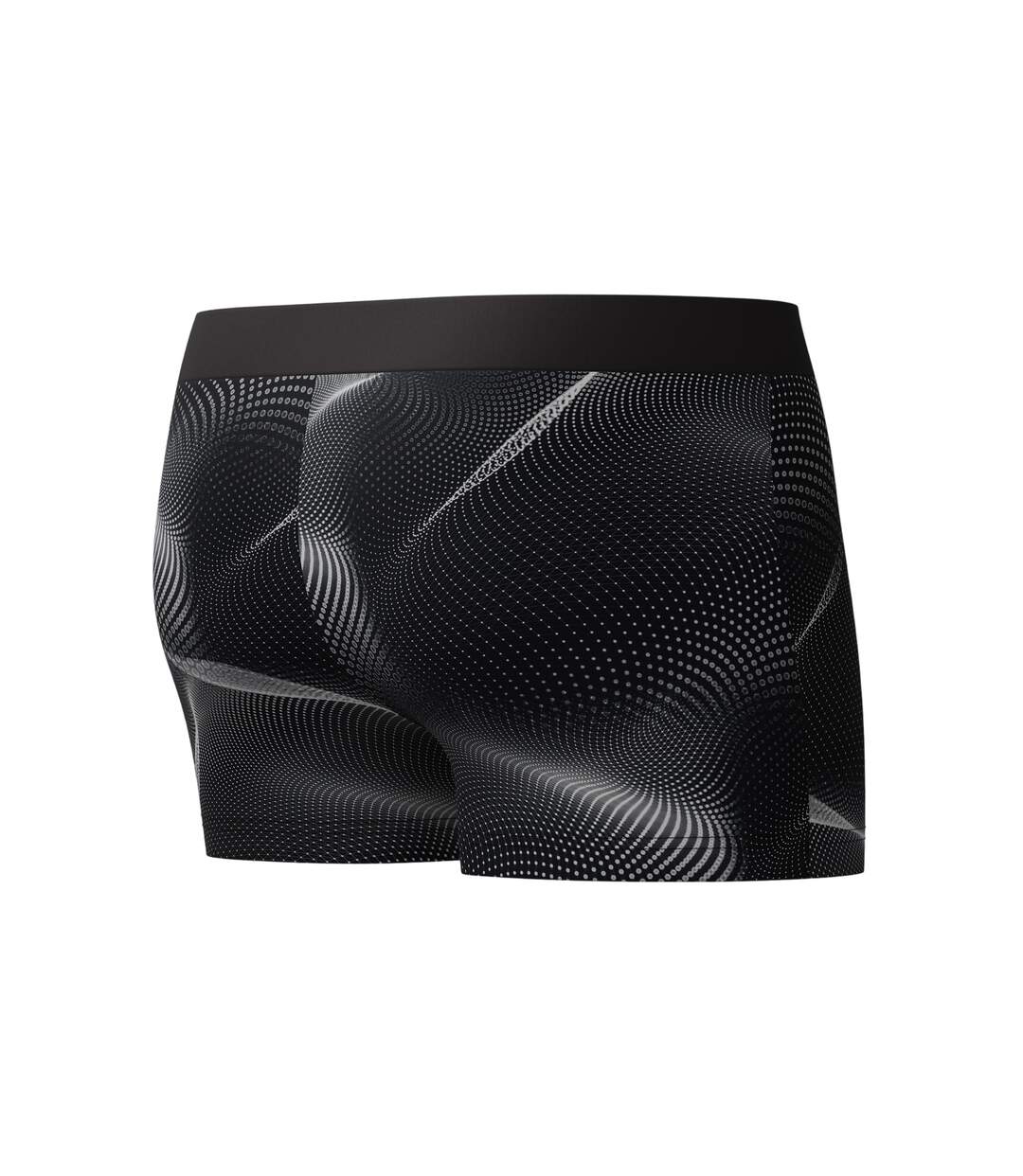 Mens Valmilton Dotted All-over Print Swim Shorts Black Grey Speedo-4