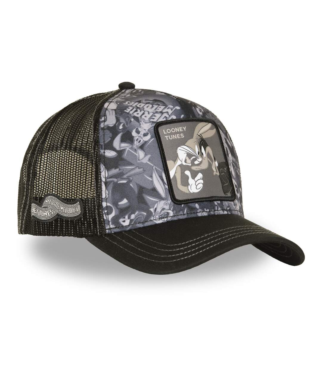 Casquette trucker avec filet et patch Looney Tunes Duo Capslab-4