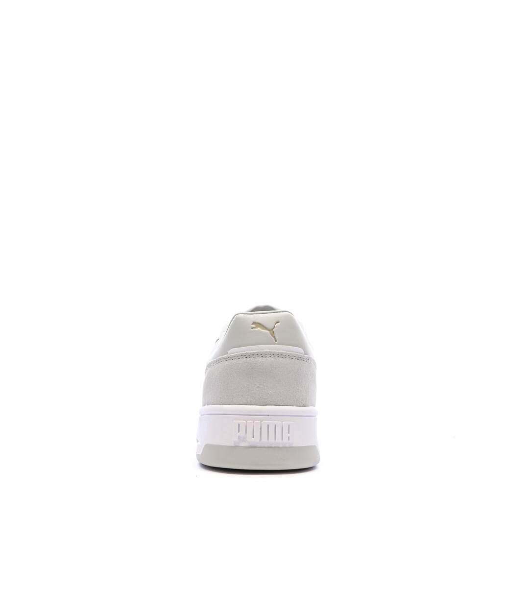 Baskets gris/blanc homme puma court classic street-3