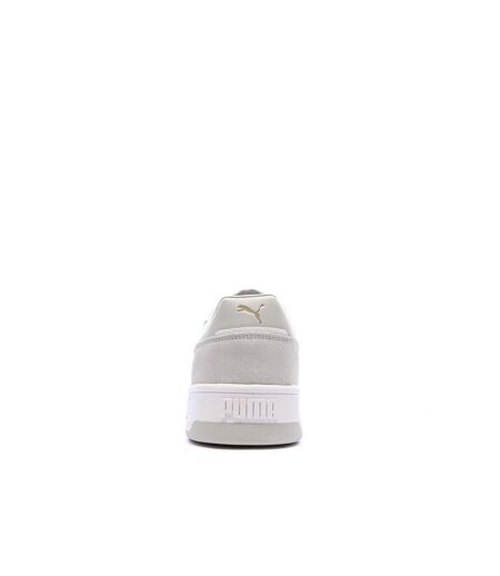 Baskets gris/blanc homme puma court classic street