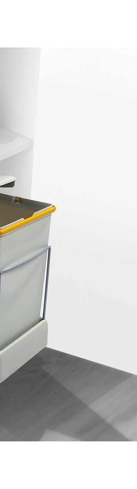 Poubelle de recyclage extraction automatique  2 conteneurs de 14 litres