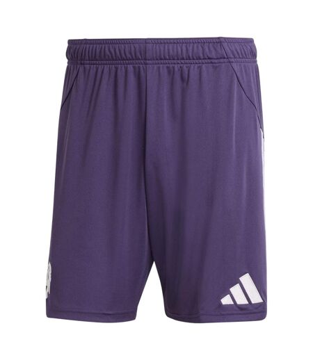 Short Extérieur Motif/style Manchester United Fc 2025/2026 Homme Violet Adidas