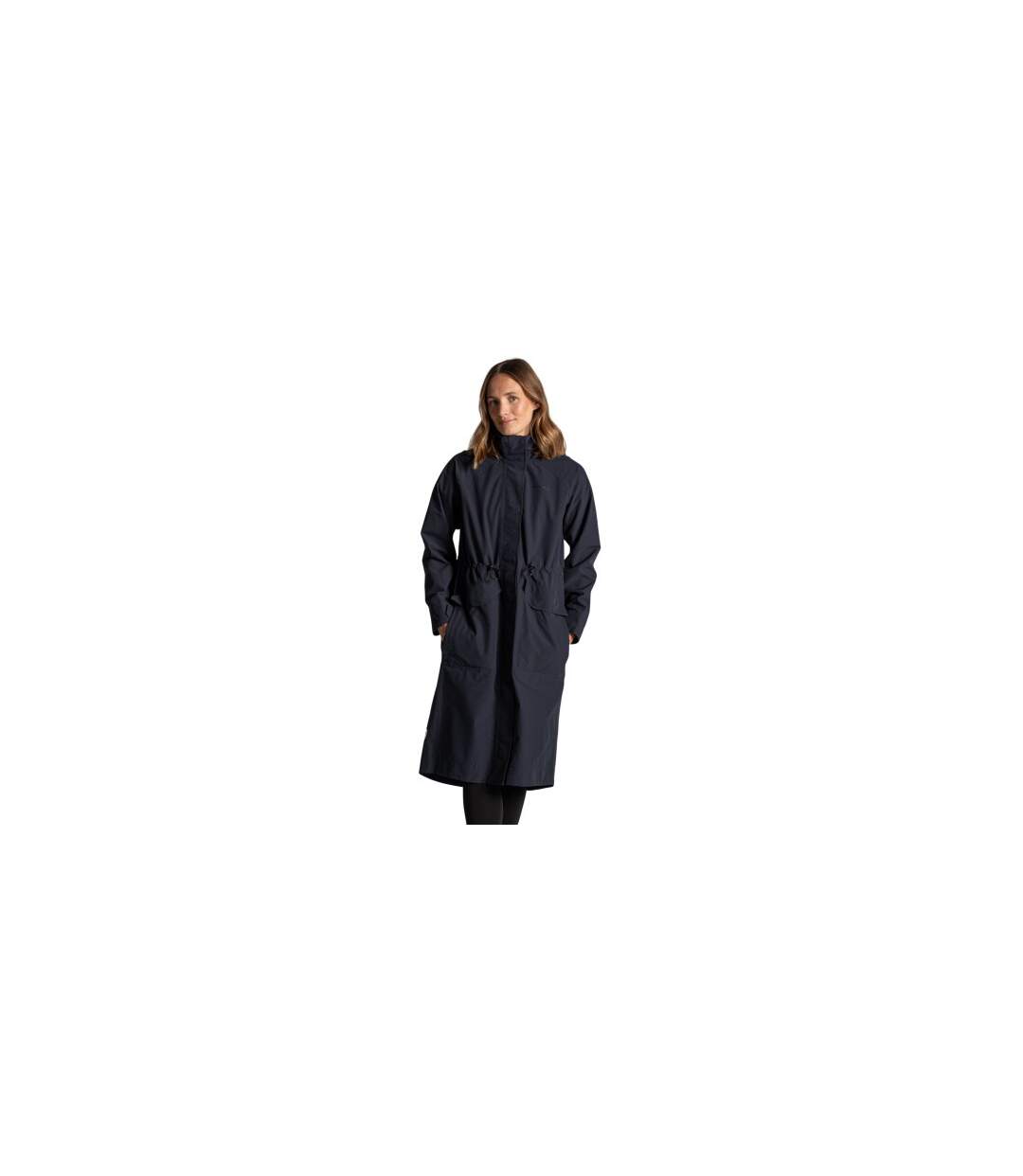 Womens/ladies National Trust Saxifrage Waterproof Jacket Dark Sapphire Craghoppers-1
