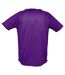 SOLS Mens Sporty Short Sleeve Performance T-Shirt (Dark Purple) - UTPC303