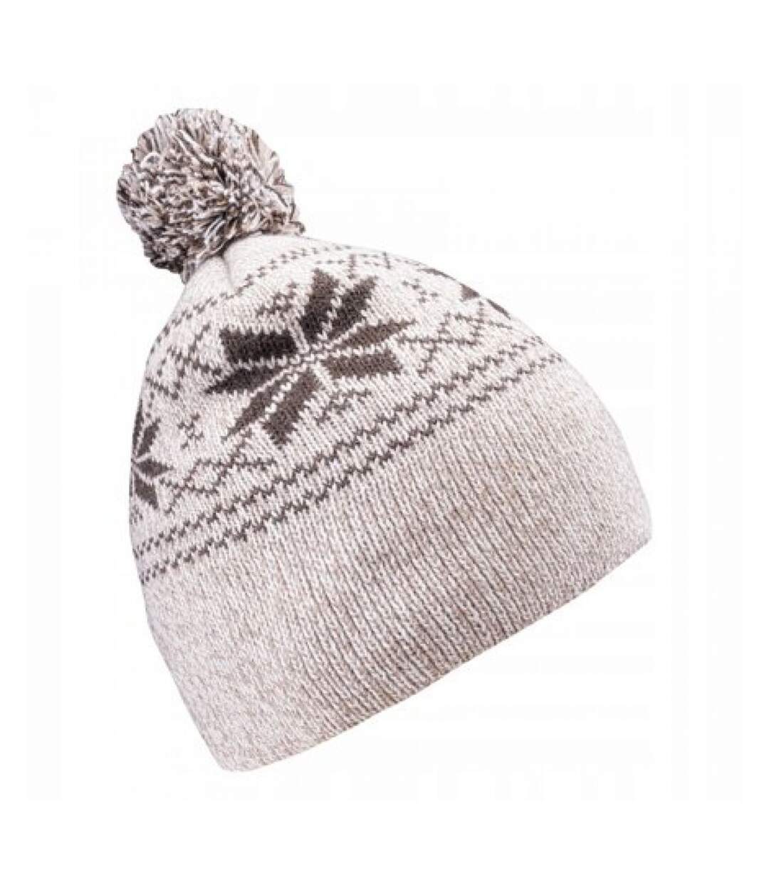 Bonnet Pascal Femme Blanc Beige Hi-Tec-2