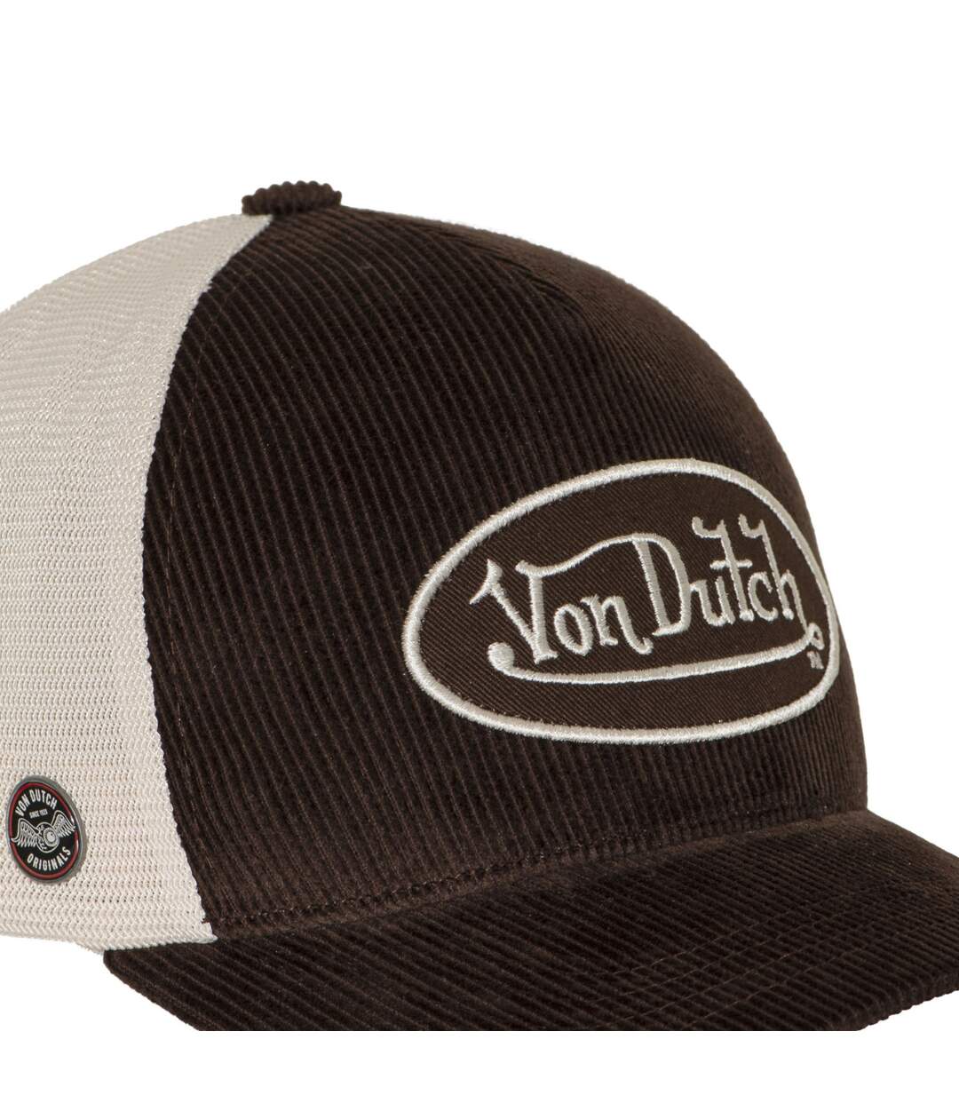 Casquette baseball premium filet en velours côtelé et patch LOFB49 Vondutch-3