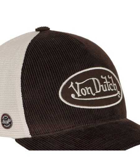 Casquette baseball premium filet en velours côtelé et patch LOFB49 Vondutch
