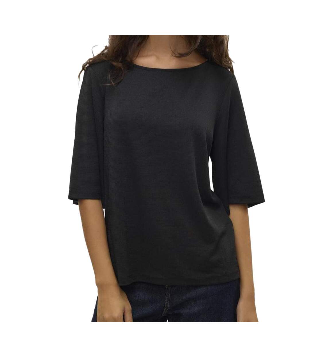 Top Noir Femme Vero Moda Kanva - L-1