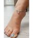 Sterling Silver Bead Summer Indie Boho Silver Indian Payal Anklet Jewellery