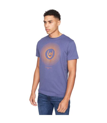 Mens zoomout t-shirt denim blue Duck and Cover