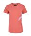 Womens/ladies filandra vx tropical t-shirt peach bloom Regatta-1