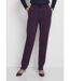 Pantalon droit maille unie ou jacquard-1