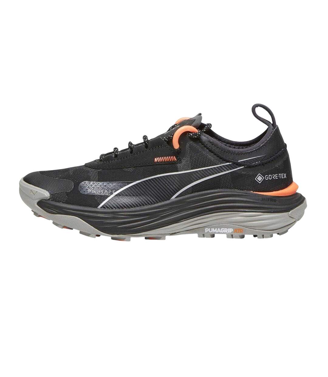 Womens/ladies Voyage Nitro 3 Gore-tex Shoes Black Puma-2
