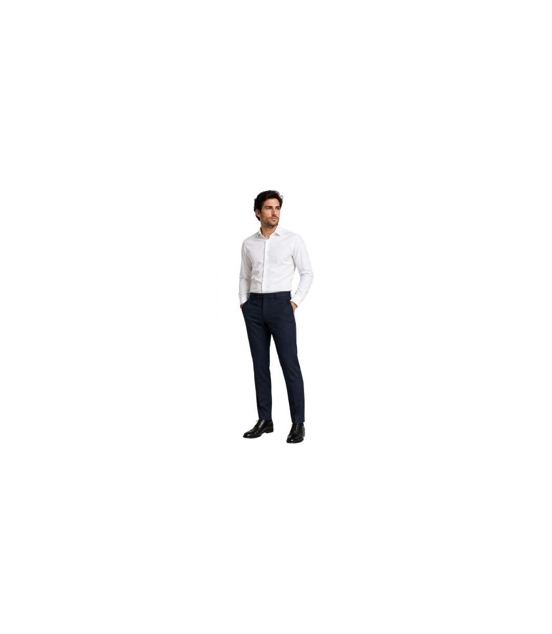 Mens Kaito1 Trousers Dark Blue Boss-1