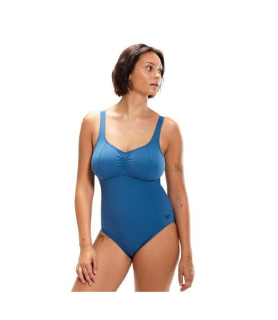 Speedo Womens/Ladies AquaNite Shaping One Piece Bathing Suit (Blue) - UTRD2960