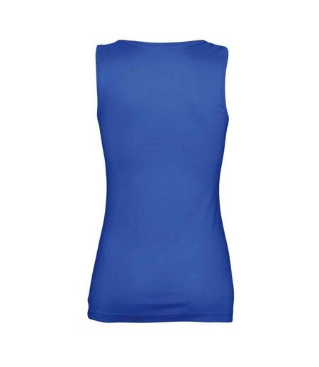 Womens/ladies Jane Tank Top Royal Blue SOLS