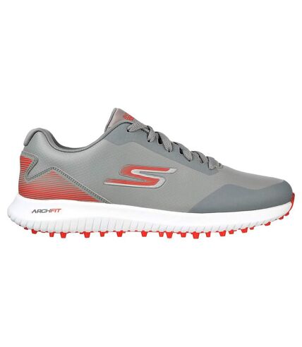 Skechers Mens Go Golf Max 2 Golf Shoes (Gray/Red) - UTFS10443