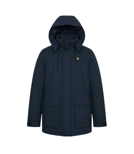 Parka À Capuche Ajustable Homme Bleu Lyle & Scott