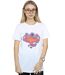 Disney - T-shirt THE DESCENDANTS GENIE LONG LIVE - Femme (Blanc) - UTBI20002-2