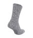 FLOSO - Chaussons chaussettes - Homme (Gris) - UTMB134