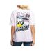 T-Shirt violet femme disney donald paradise oversize-2