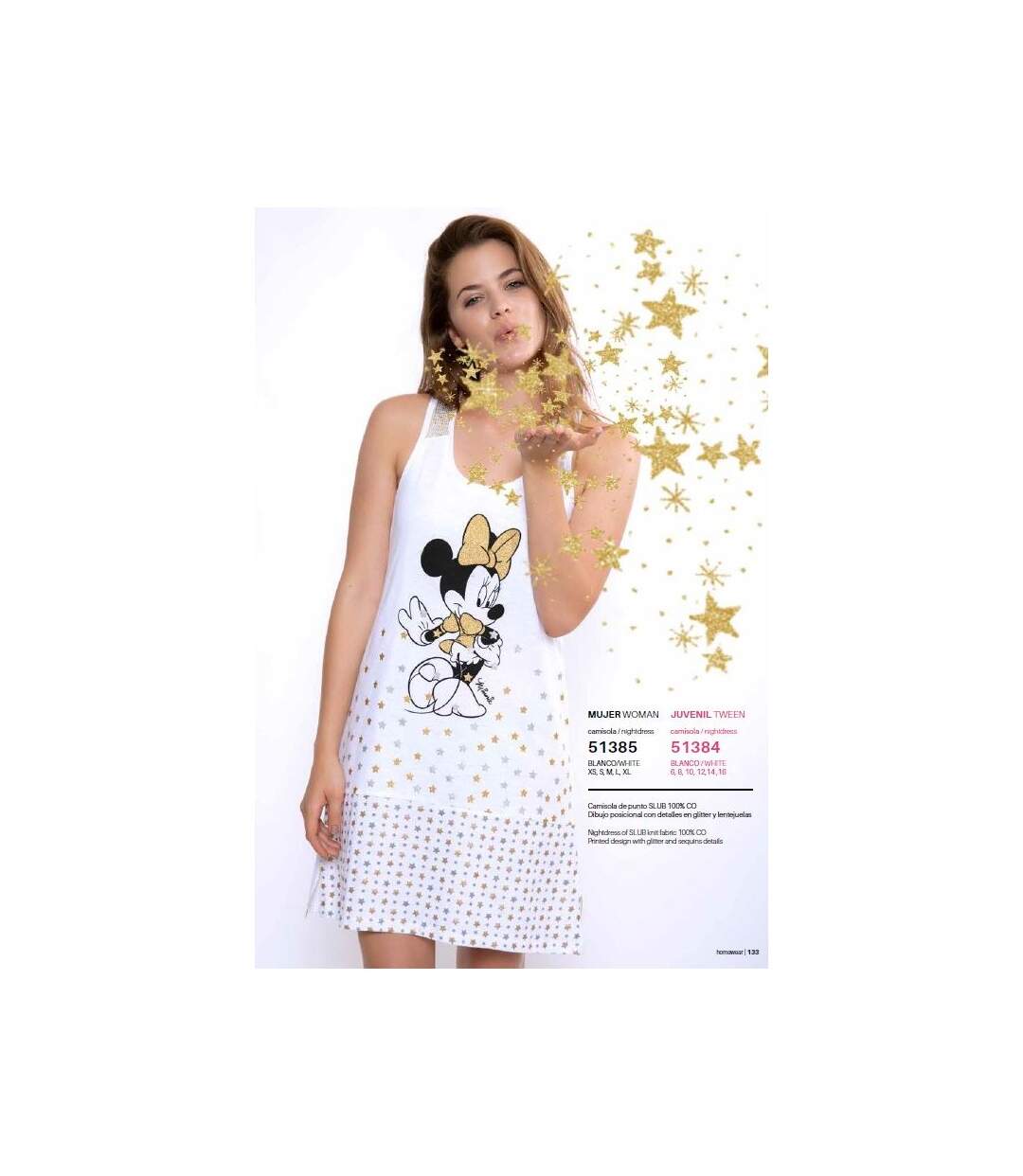 Ensemble de Pyjama Licence Fantaisie Qualité Supérieure Livré en Boite Cadeaux :Smiley, Disney, Santoro-3