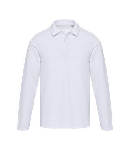 Polo Manches Longues Apollo Adulte Blanc Elevate