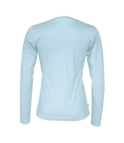 Cottover Womens/Ladies Long-Sleeved T-Shirt (Sky Blue) - UTUB691