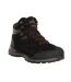 Mens samaris suede hiking boots black/dark red Regatta