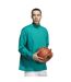 T-shirt Manches Longues Basket Homme Vert Adidas-2
