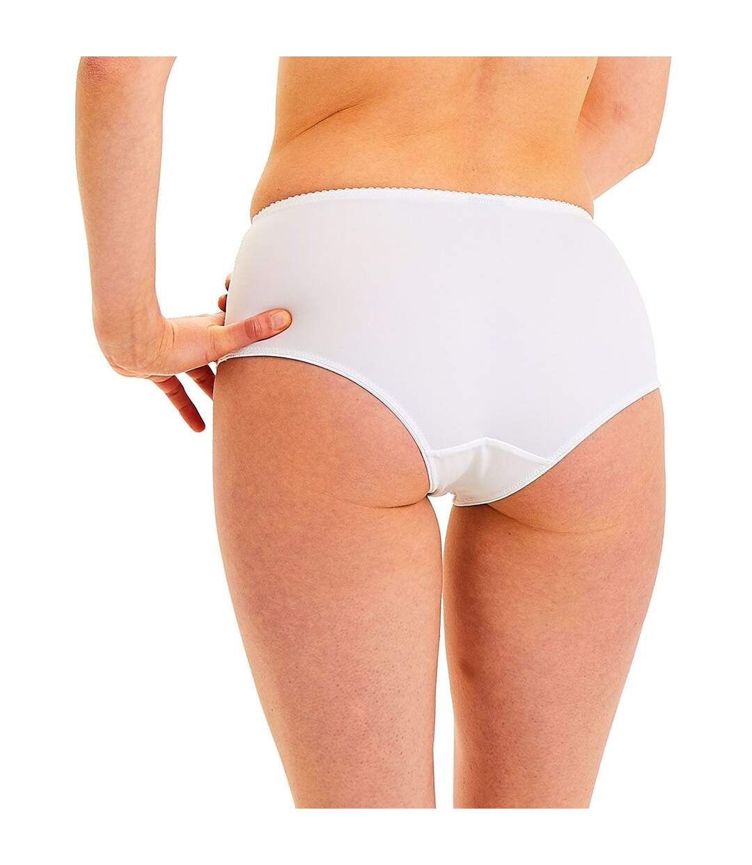 Culotte gainante blanche Galbante