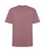 Unisex Adult Bull Oversized Short-sleeved T-shirt Pale Red Roly-1
