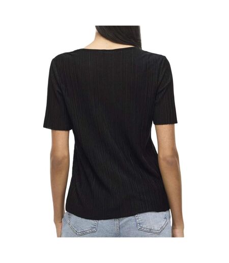 T-Shirt noir femme vila viplisa