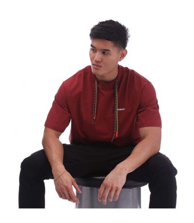 Mens Drawstring T-shirt Brown Ambush