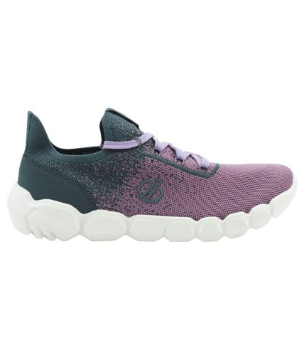 Womens/ladies hex-at knitted recycled trainers dusty lavender Dare 2B