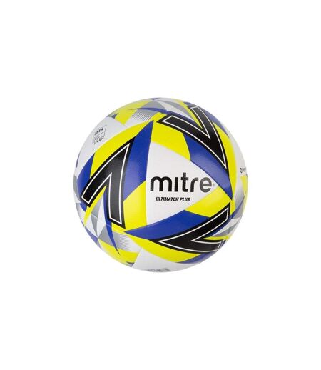 Ballon de foot ultimatch max taille 3 blanc / noir / bleu Mitre